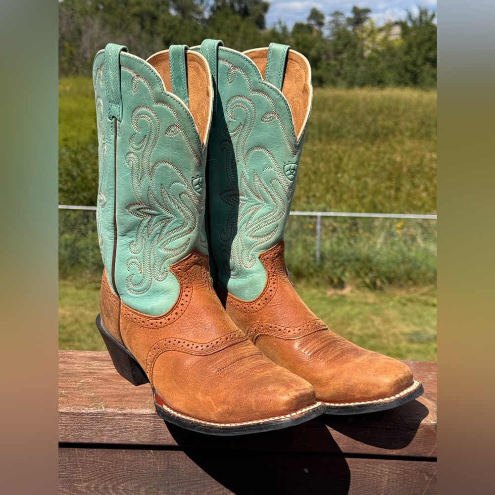 Ariat Heritage Ats Boots Style 15840 Women's Size 8B